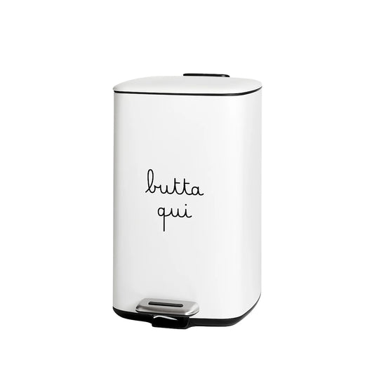 Pattumiera 20L "Butta Qui"