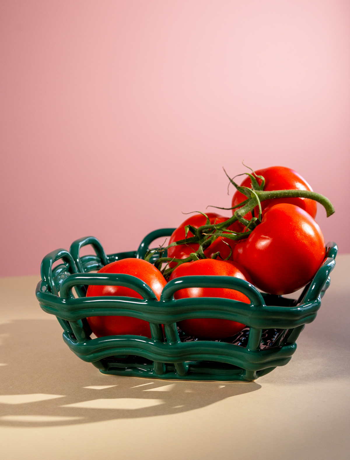 Cestino Centrotavola - Verde