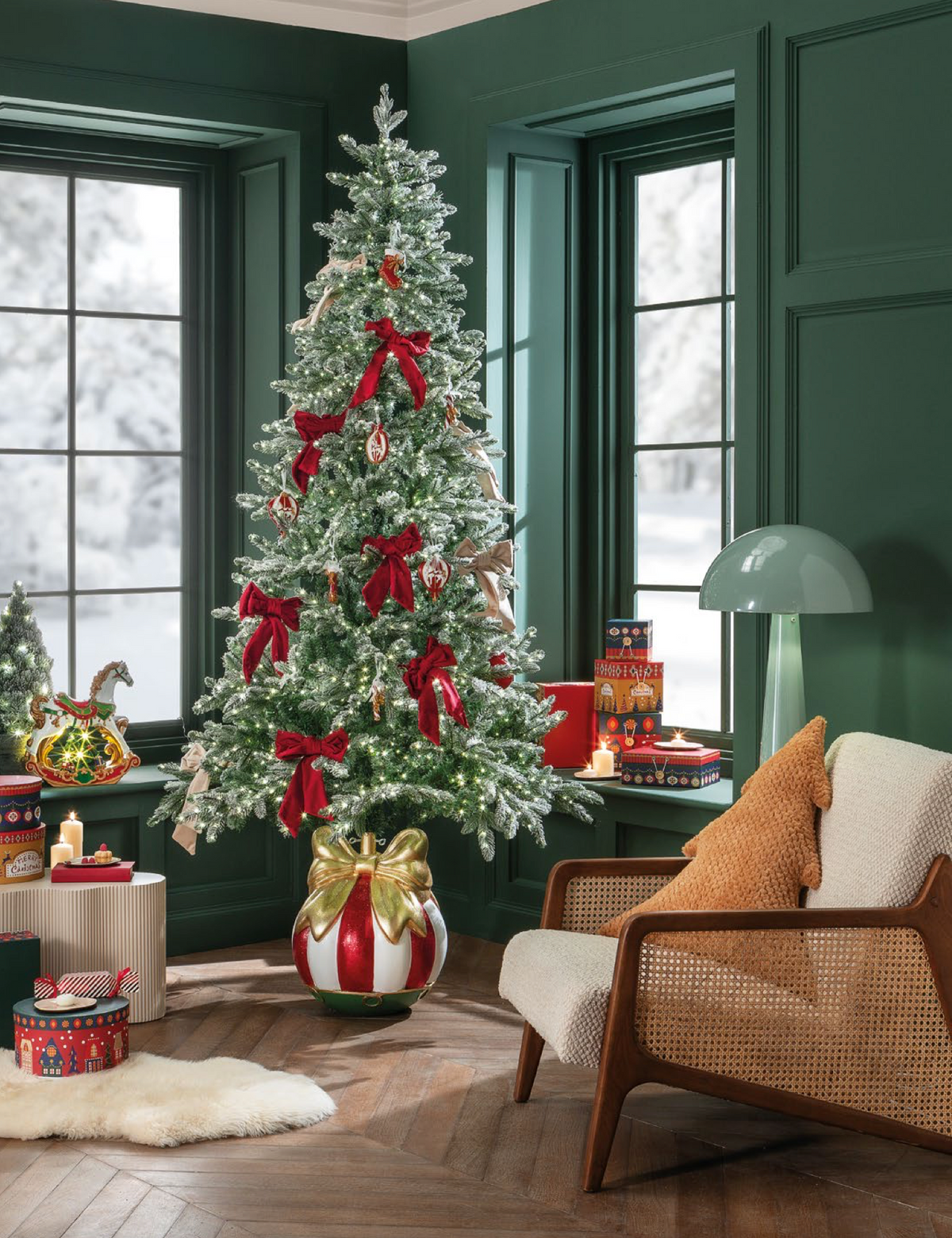 Base per Albero - Maison de Noël