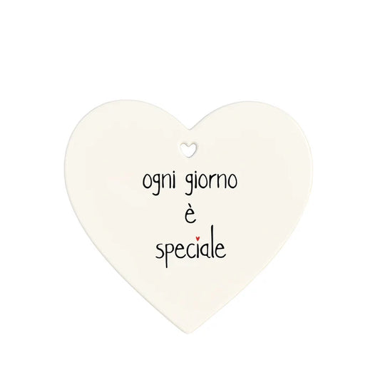 Sottopentola Cuore "Ogni Giorno è Speciale"