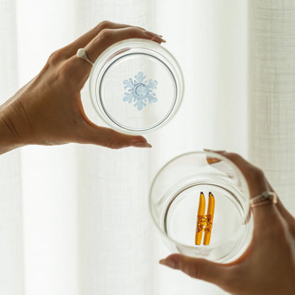 TECA WINTER GAME Set 5 Bicchieri