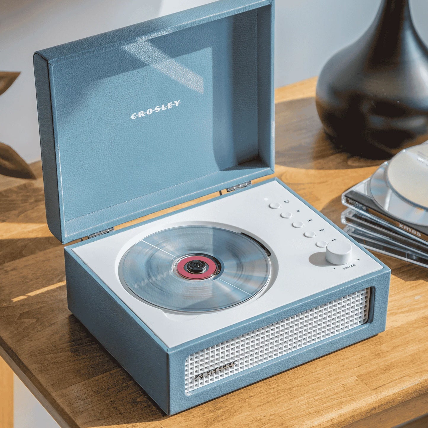 Giradischi CD Player Voyager - Washed Blue