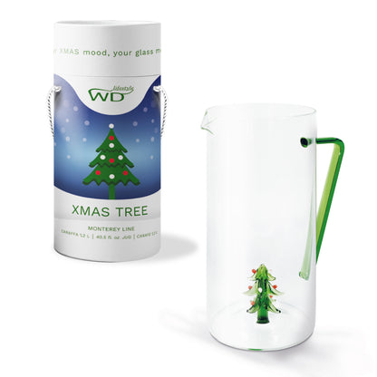 Caraffa con Soggetto Natalizio 1,2L