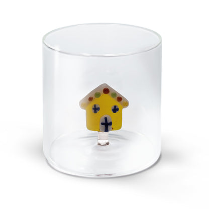Bicchiere con Soggetto Natalizio