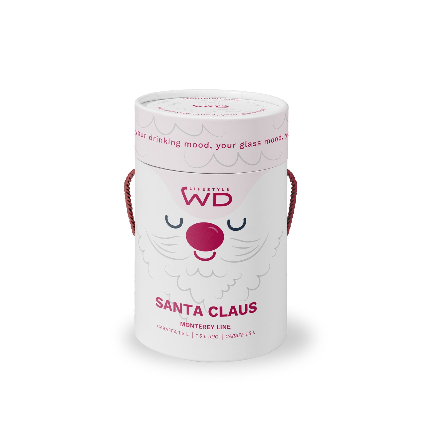 Caraffa con Soggetto Natalizio 1,5L