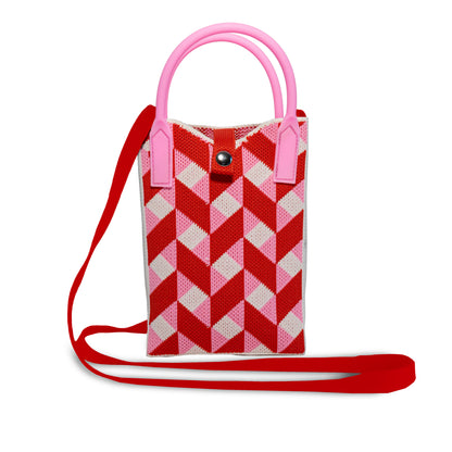 Portacellulare lavorato a maglia