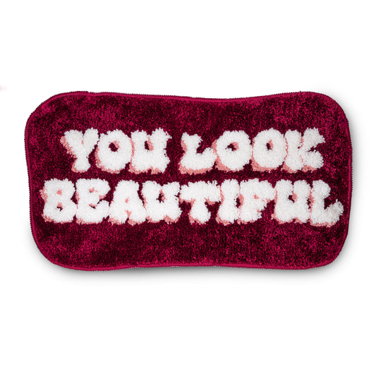 Tappeto morbido - You look Beautiful