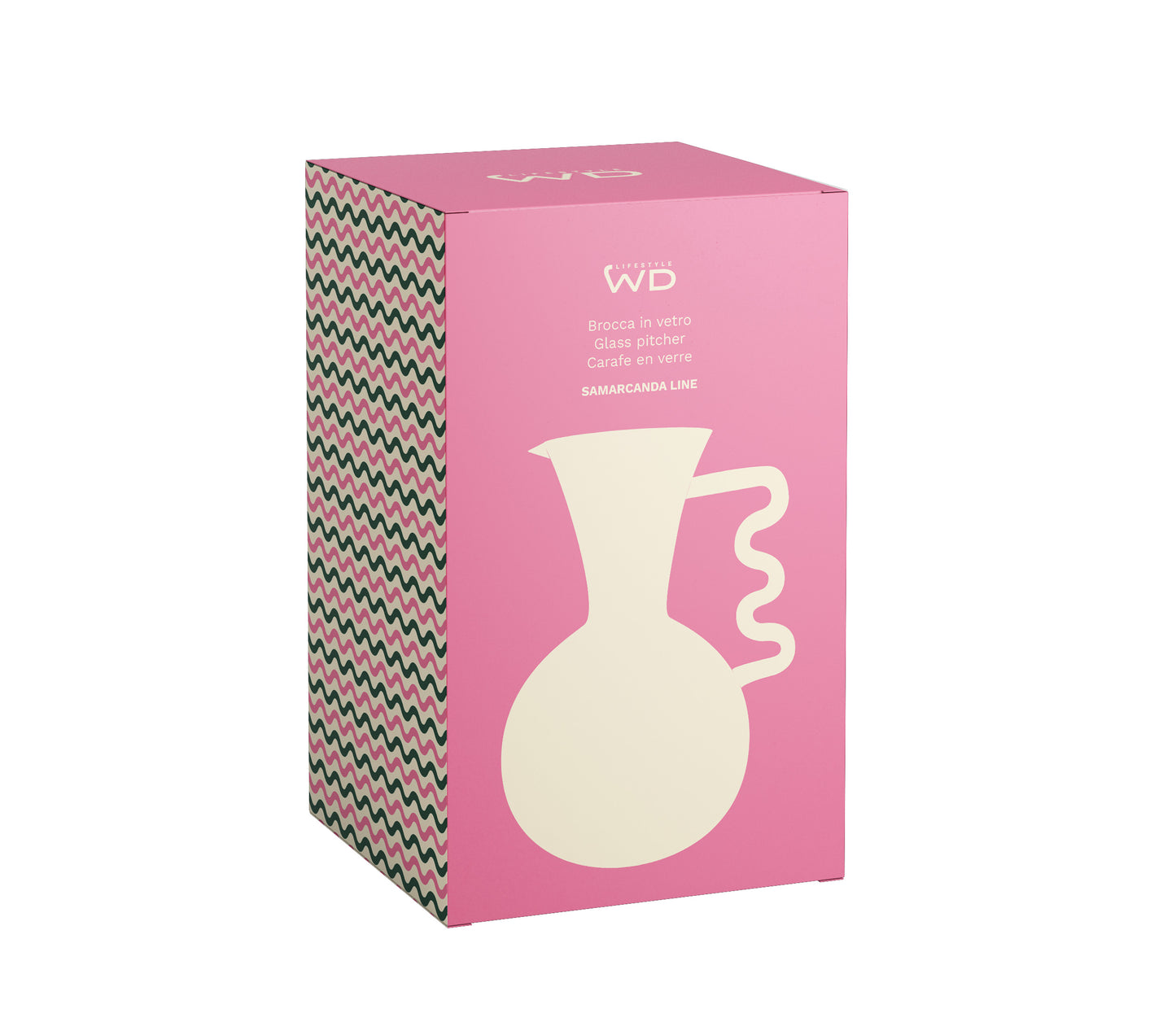 Brocca in Vetro Samarcanda 1,5 L - Rosa