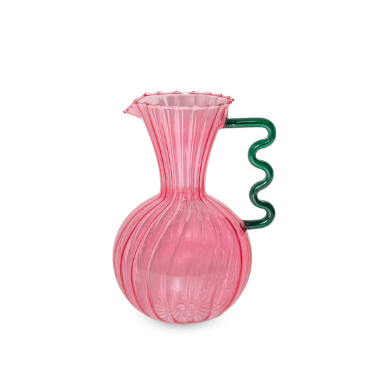 Brocca in Vetro Samarcanda 1,5 L - Rosa