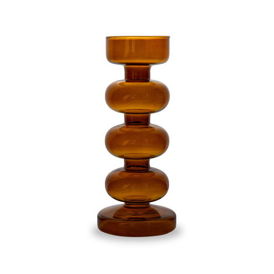 Vaso/ Porta Tealight in Vetro H23 - Vari Colori