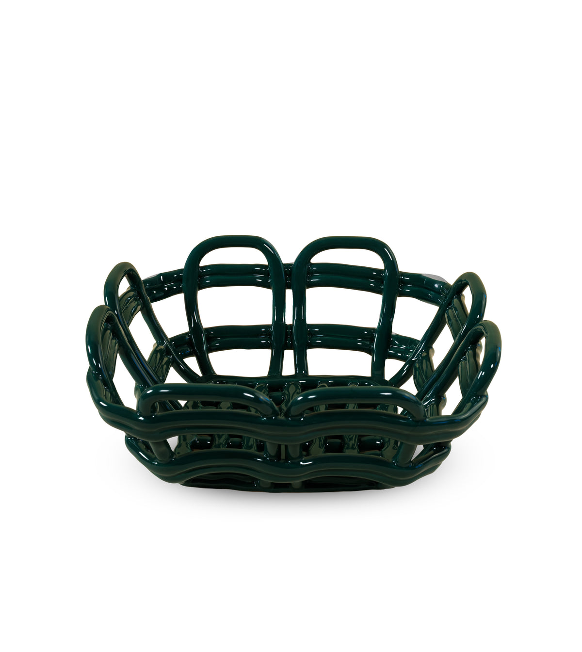 Cestino Centrotavola - Verde