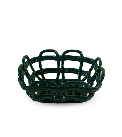 Cestino Centrotavola - Verde