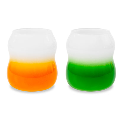 Set 2 Bicchieri Acqua in vetro - Vari Colori