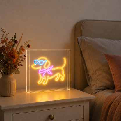 Insegna Neon Animali - Vari Decori