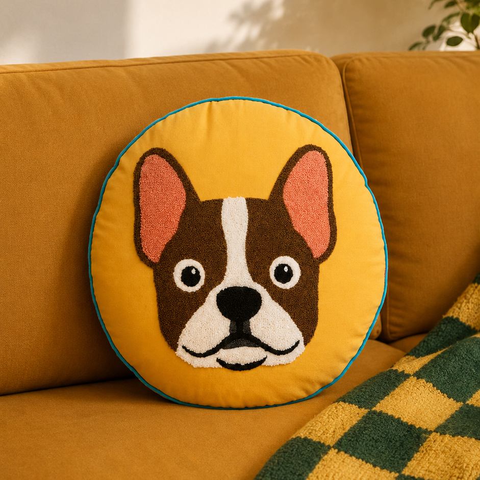 Cuscino Decorativo ø 40 cm - Vari Decori