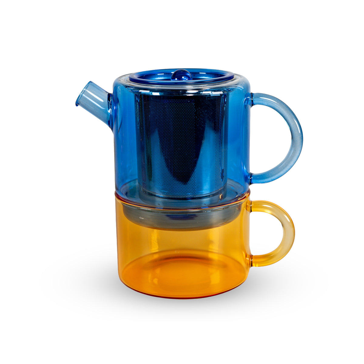 Tea for One in Vetro - Vari Colori