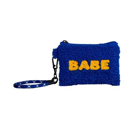 Pochette effetto Bouclè - Varie Scritte