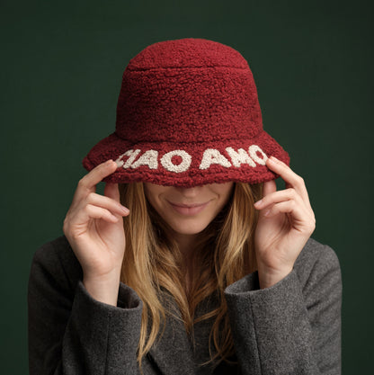 Cappello effetto Bouclè - Varie Scritte