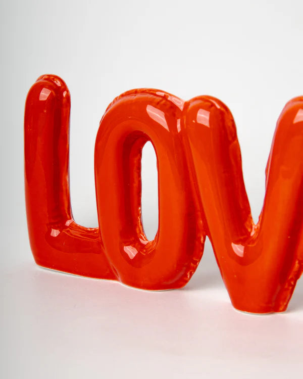 Decorazione LOVE - Rosso