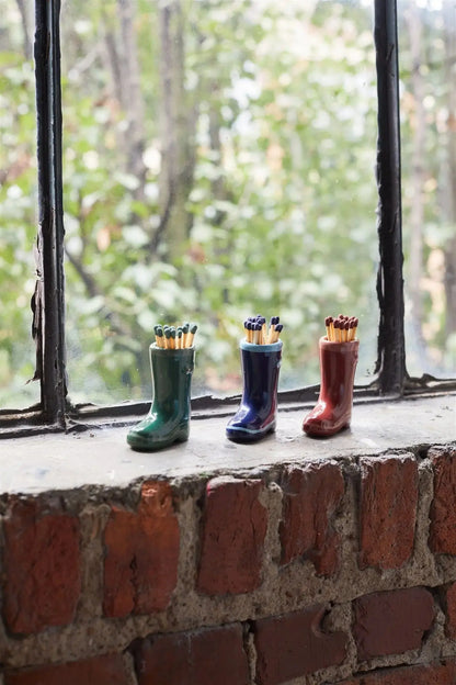Portafiammiferi Wellington Boot