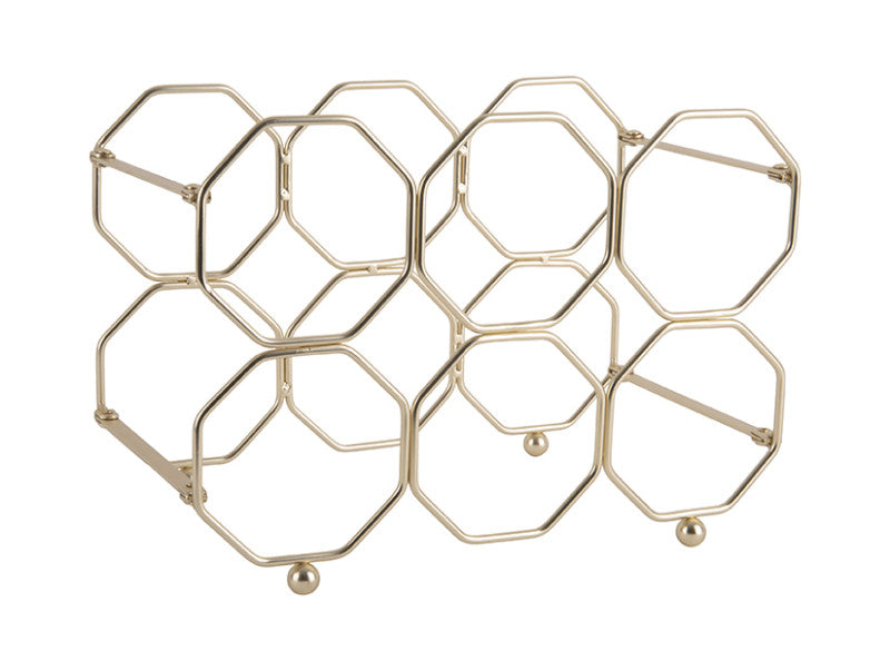 Portabottiglie Honeycomb - Oro