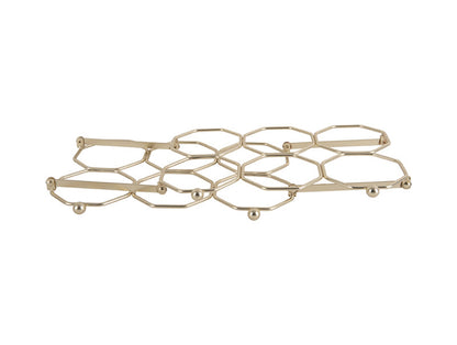 Portabottiglie Honeycomb - Oro