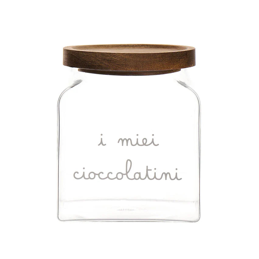 Barattolo Vetro "I miei Cioccolatini"