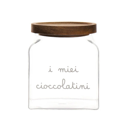 Barattolo Vetro "I miei Cioccolatini"