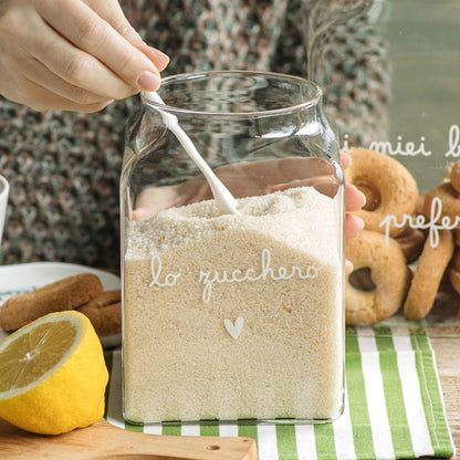 Barattolo Vetro "Lo Zucchero"