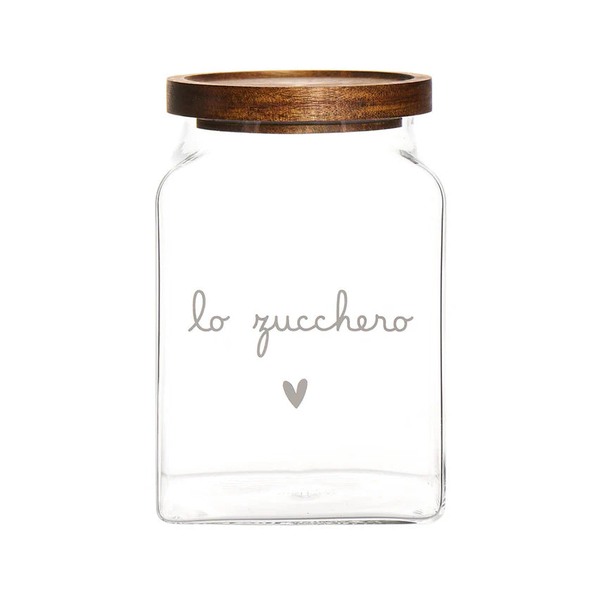 Barattolo Vetro "Lo Zucchero"