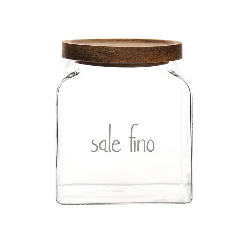 Barattolo Vetro "Sale Fino"