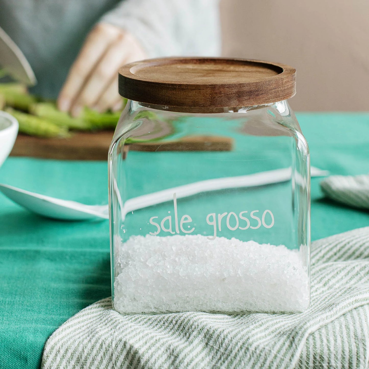 Barattolo Vetro "Sale Grosso"