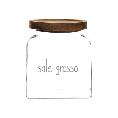 Barattolo Vetro "Sale Grosso"