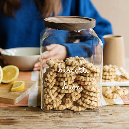 Barattolo Vetro "Biscotti Buoni"