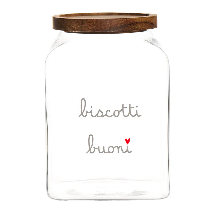 Barattolo Vetro "Biscotti Buoni"