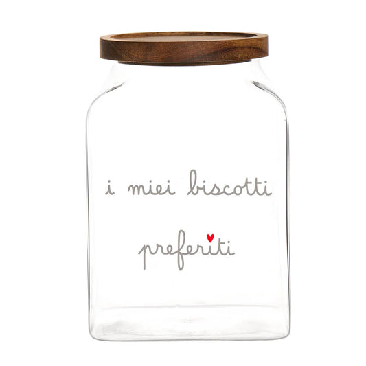 Barattolo Vetro "I miei biscotti preferiti"
