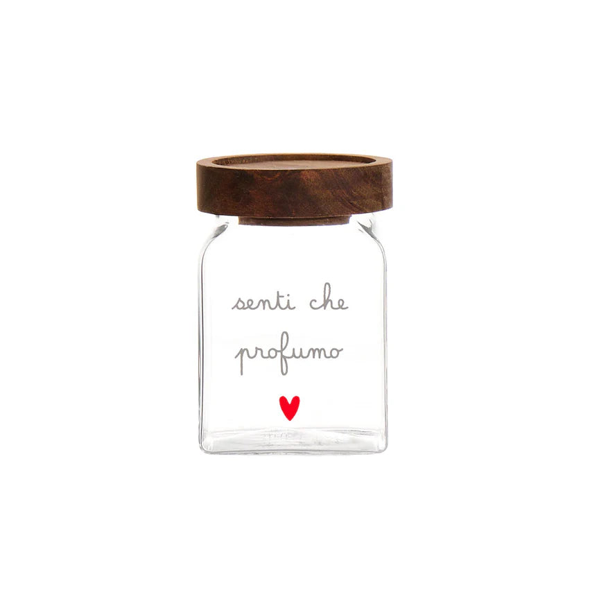 Barattolo Vetro "Senti che Profumo"