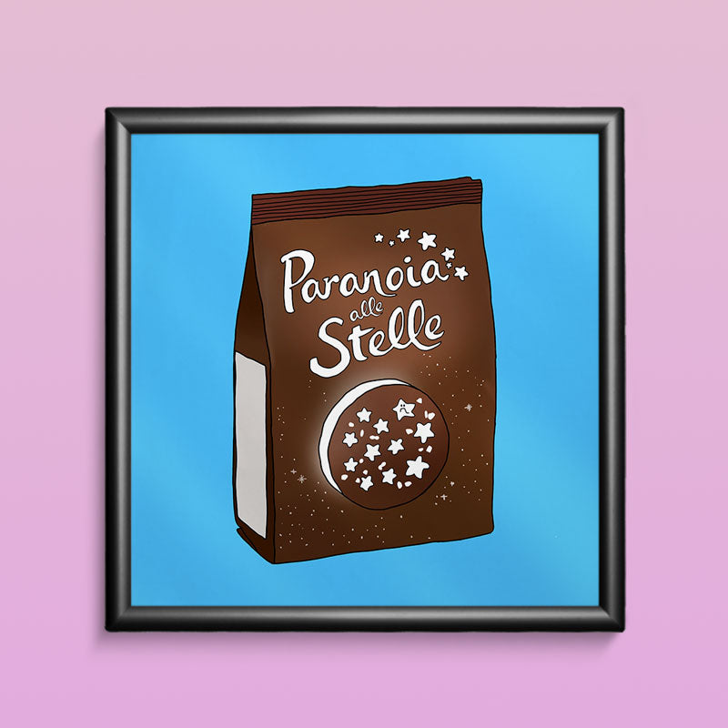 Poster con cornice - Paranoia alle Stelle