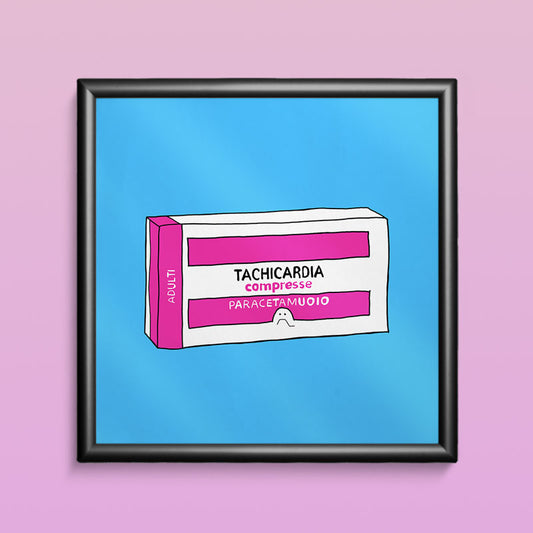 Poster con cornice - Tachicardia