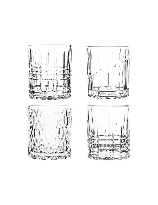Set 4 Bicchieri Mulinello