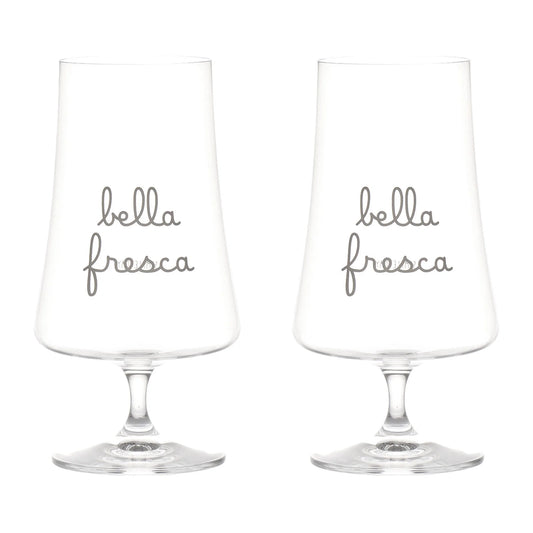Set 2 Calici Birra "Bella Fresca"