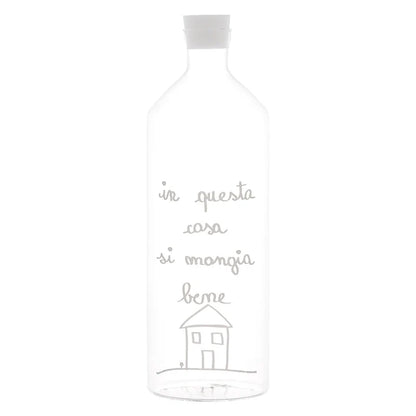 Bottiglia "In questa casa si mangia bene"