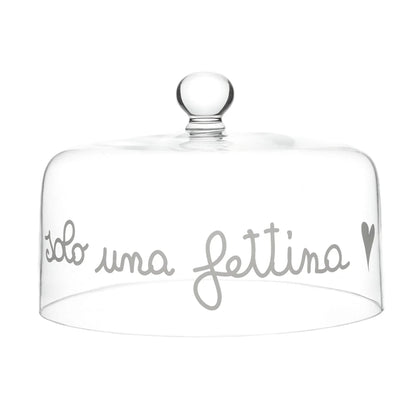 Campana in vetro Piccola "Solo una fettina"