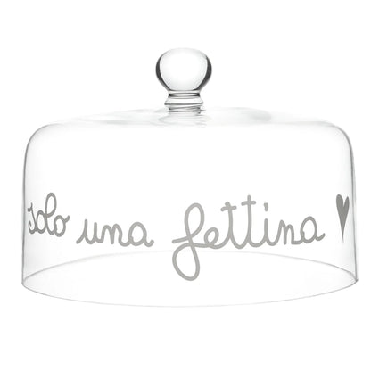 Campana in vetro Piccola "Solo una fettina" - Varie Misure