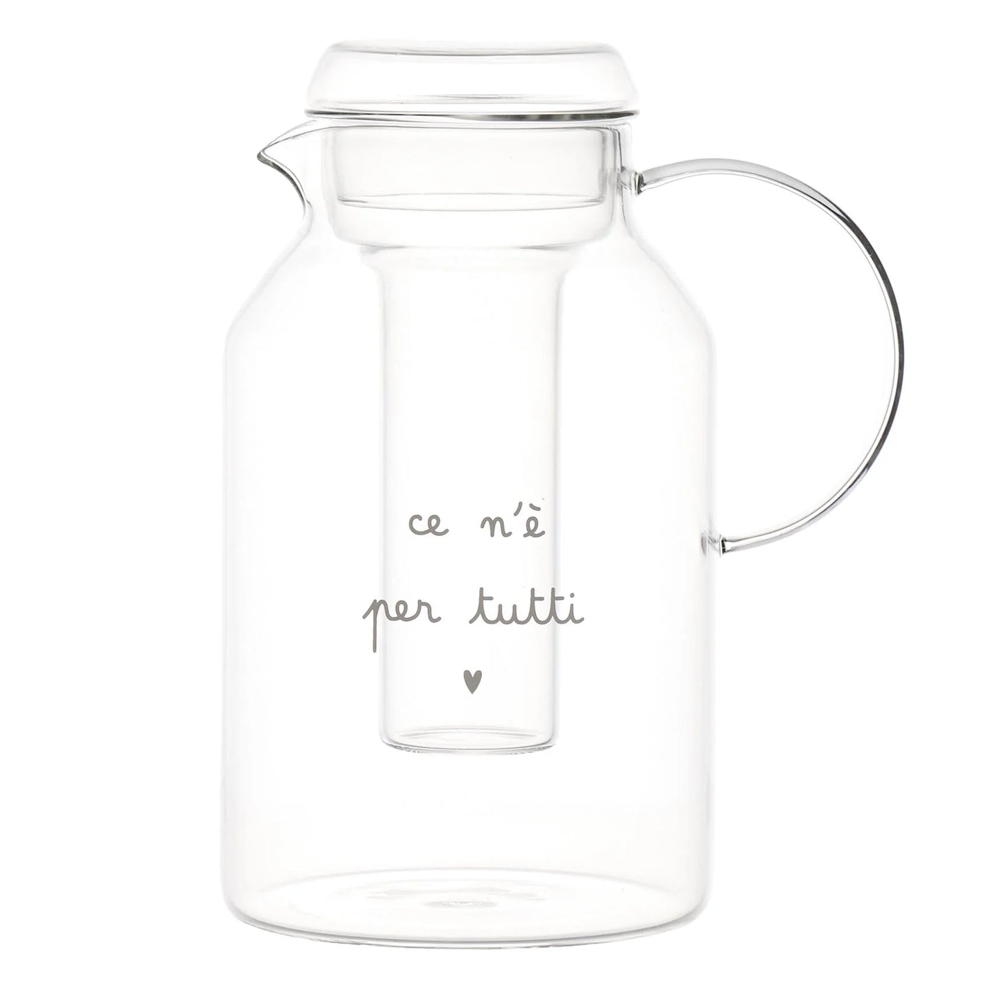 Caraffa con portaghiaccio "Ce n'è per Tutti"
