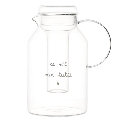 Caraffa con portaghiaccio "Ce n'è per Tutti"