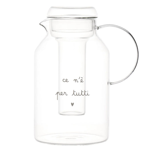 Caraffa con portaghiaccio "Ce n'è per Tutti"