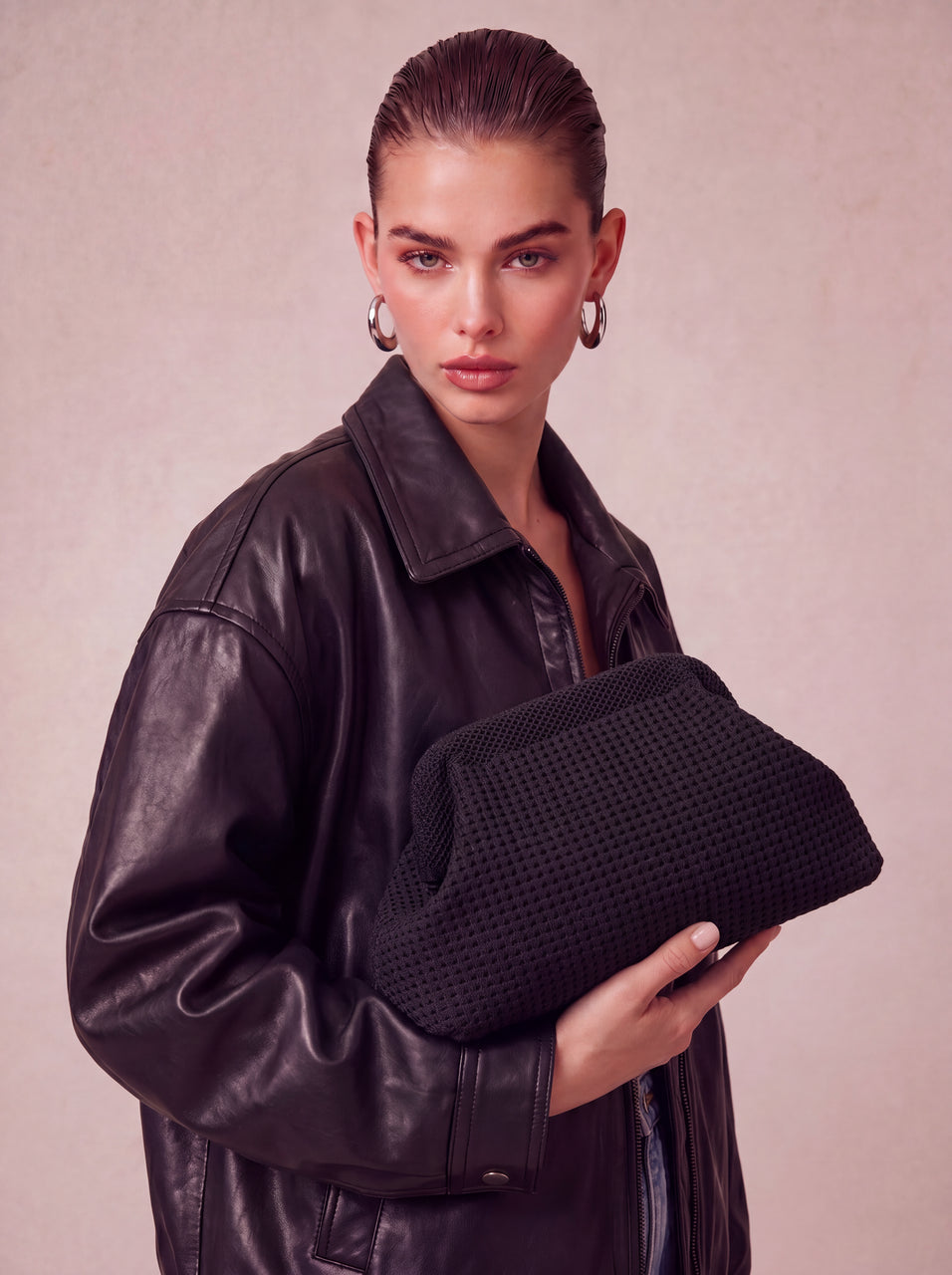 Borsa City Girl Pouch Mesh - Vari Colori
