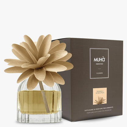 Profumatore d'ambiente Flower - VANIGLIA E AMBRA PURA 60 ml