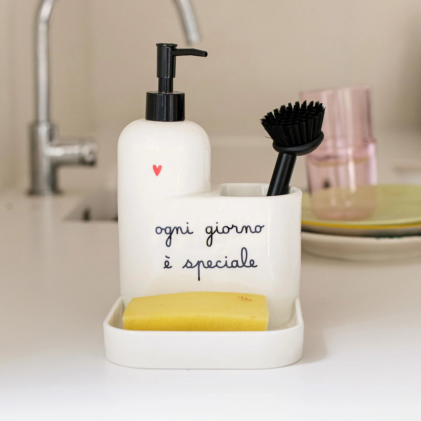 Dosasapone Porta Accessori "Ogni giorno è speciale"